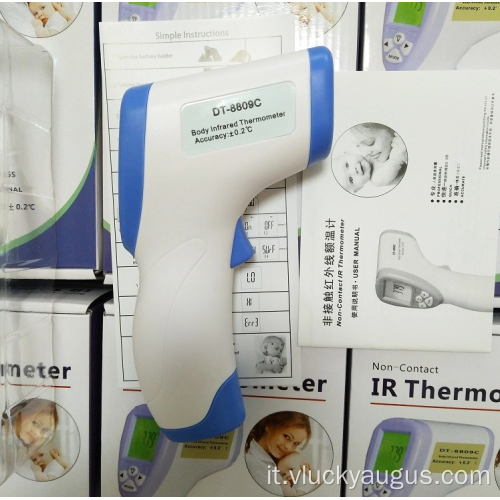 Termometro per fronte a infrarossi in plastica ABS per bambino adulto